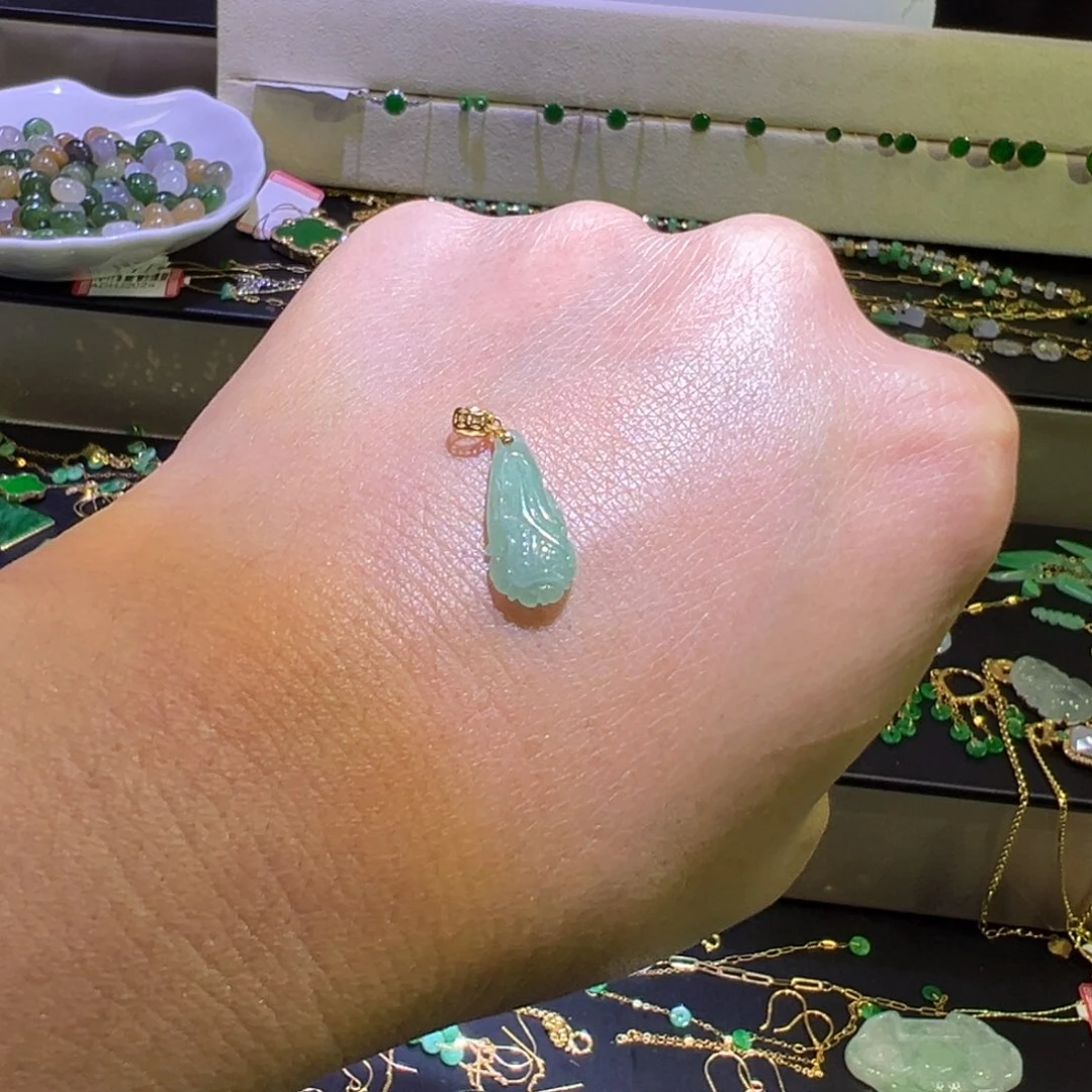 颈饰未镶嵌翡翠支持复检