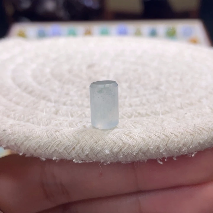 散珠翡翠特色冰飘花桶珠卡12-7mm