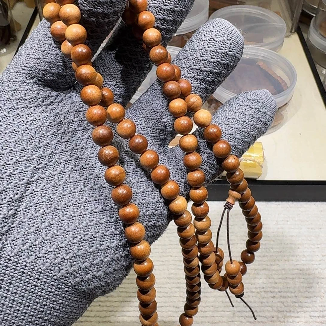 手串/手链檀香木焦糖奶甜横纹沉水0.8