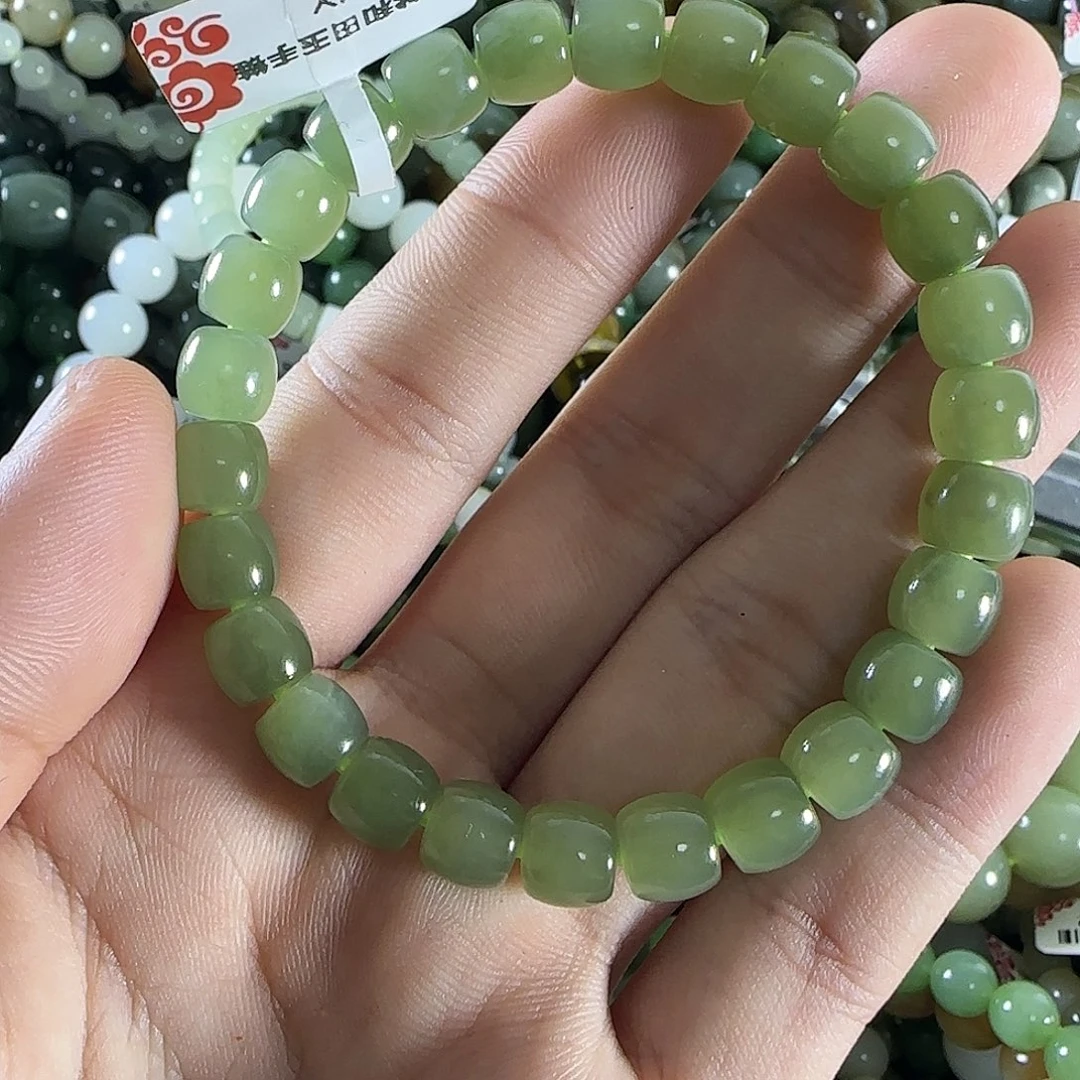 和田玉手链未镶嵌216