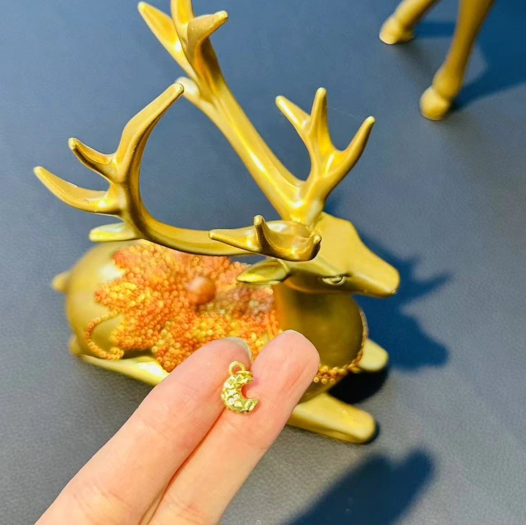 【Q】精致小巧diy小月亮diy配件HJ168（发一件）