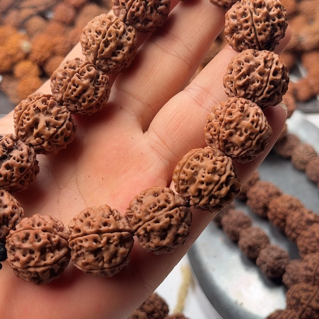 挚***怡金刚菩提手串21绝版五星双龙