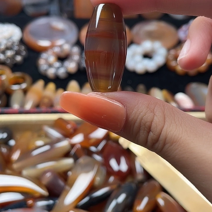 散珠玛瑙/玉髓天然