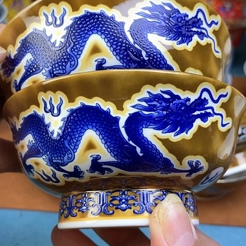 景德镇陶瓷藏式茶碗