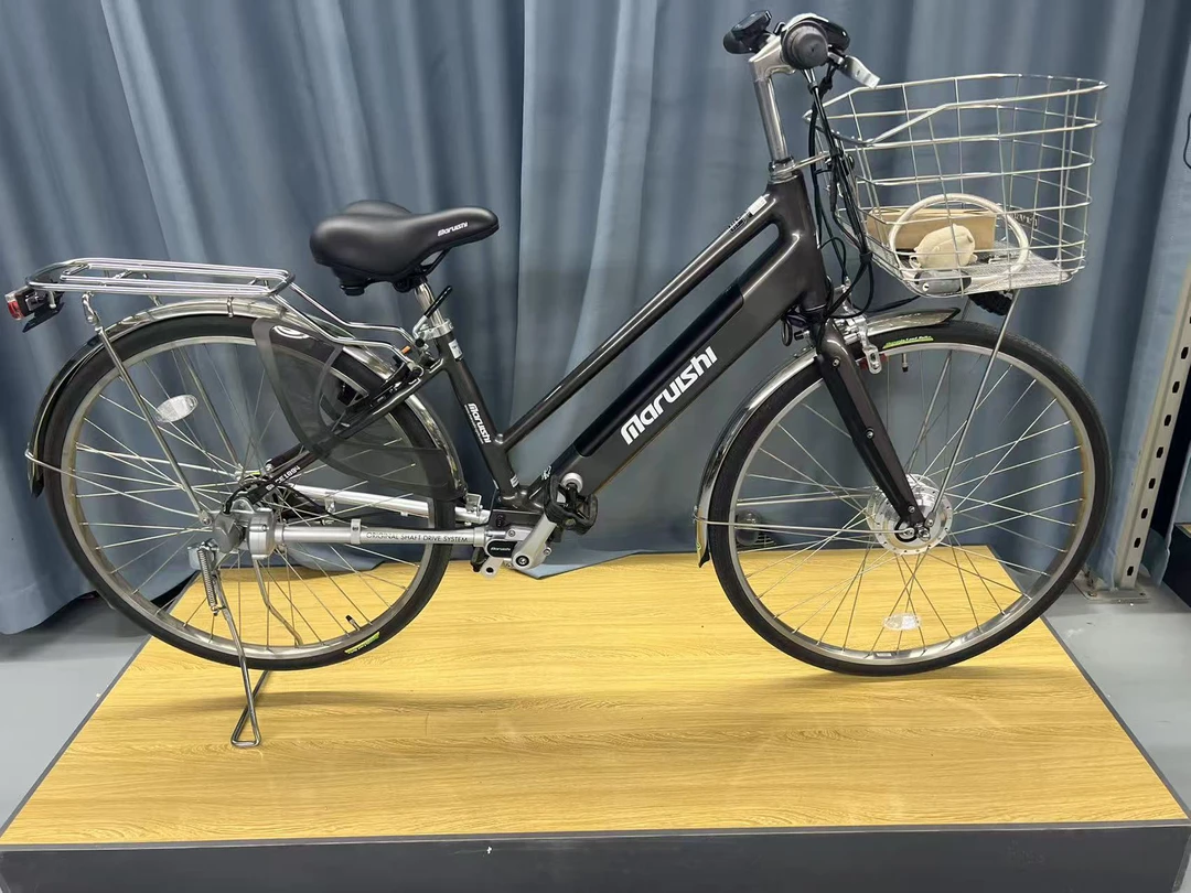 丸石内三速传动轴辅助骑行自行车2025款