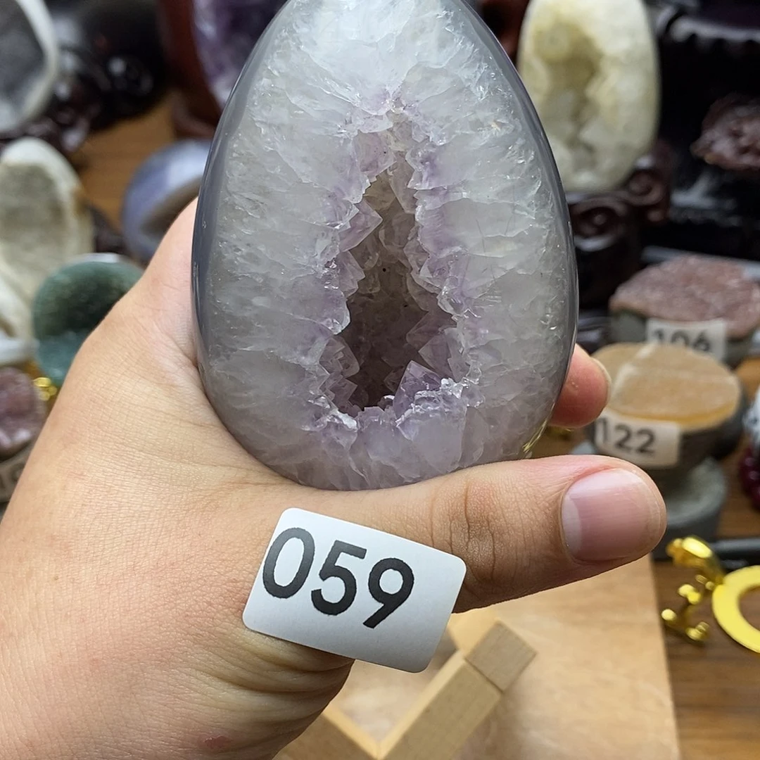 紫晶摆件未镶嵌摆件