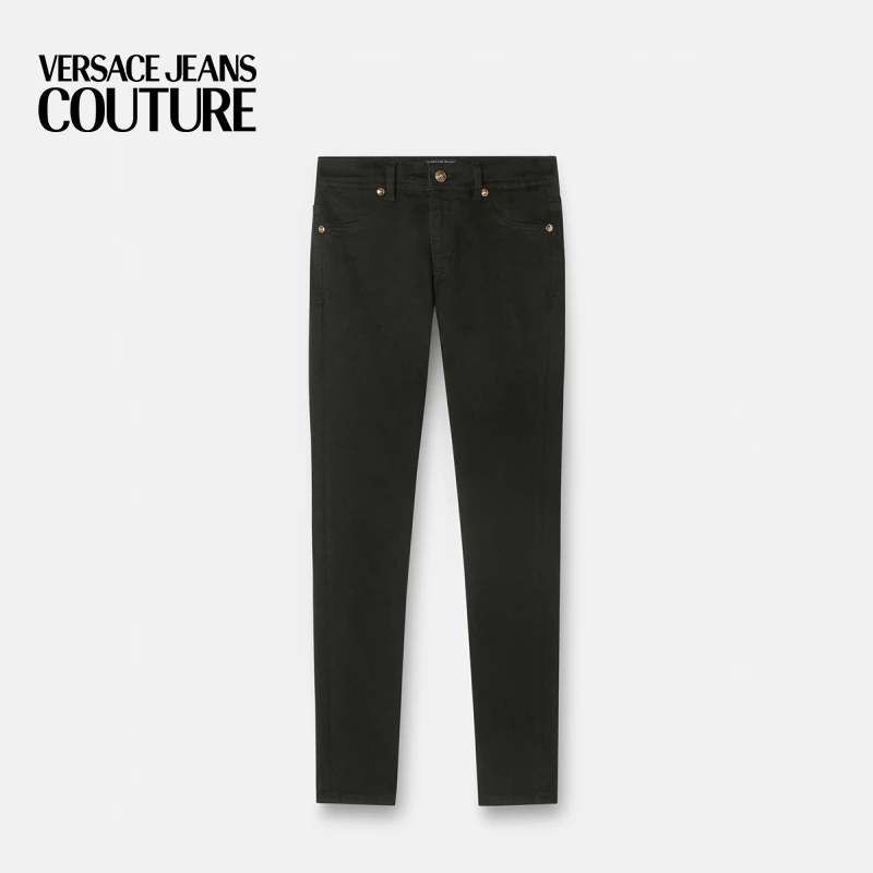 VERSACE JEANS COUTURE 女士紧身打底裤修身弹力休闲百搭