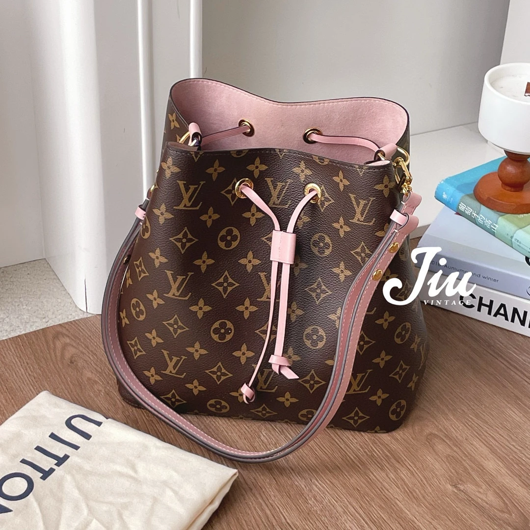 99新 LouisVuitton/路易威登 粉水桶芯片尘袋芯片 JM12-1334