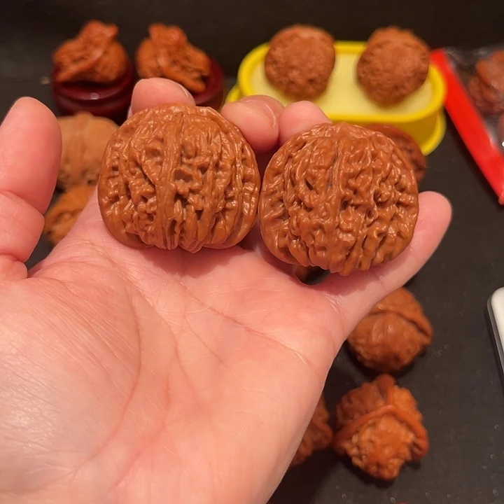 文玩核桃吊坠四座楼41