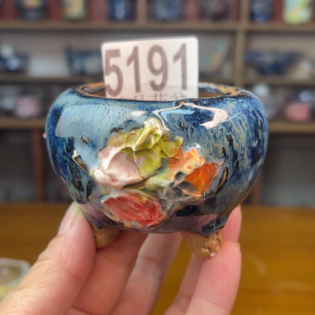 景德镇陶瓷玖品花盆