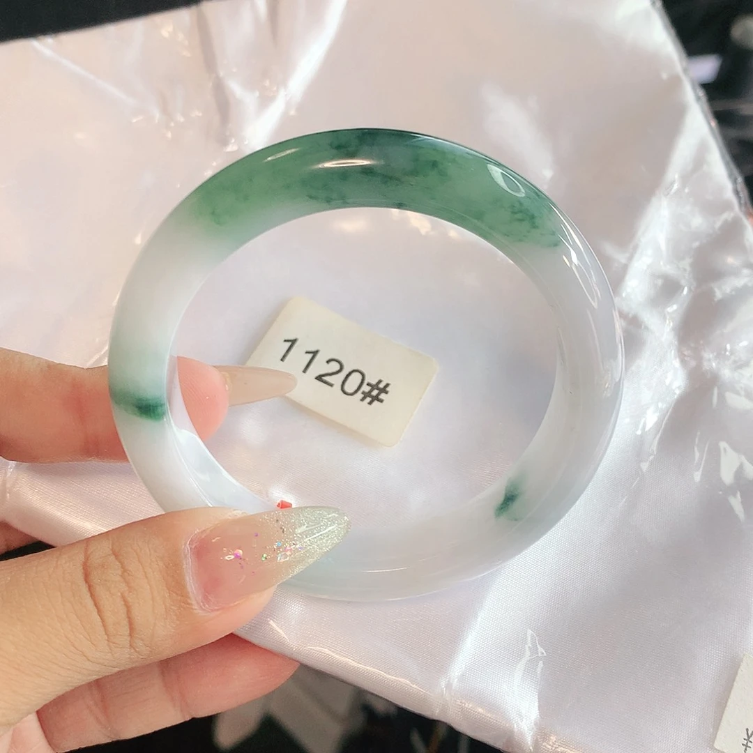 未镶嵌手镯翡翠56圈1120