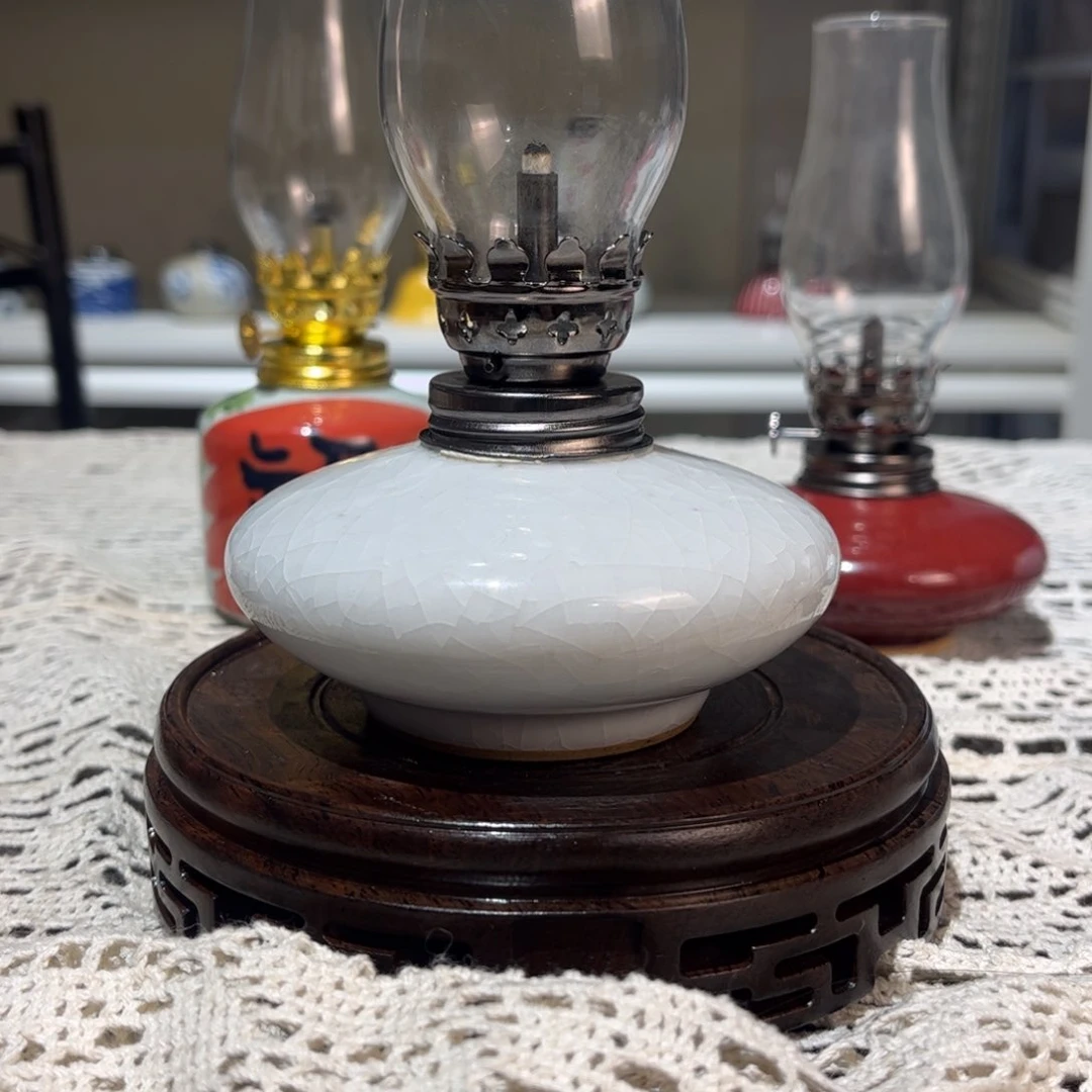 摆件景德镇陶瓷香薰灯