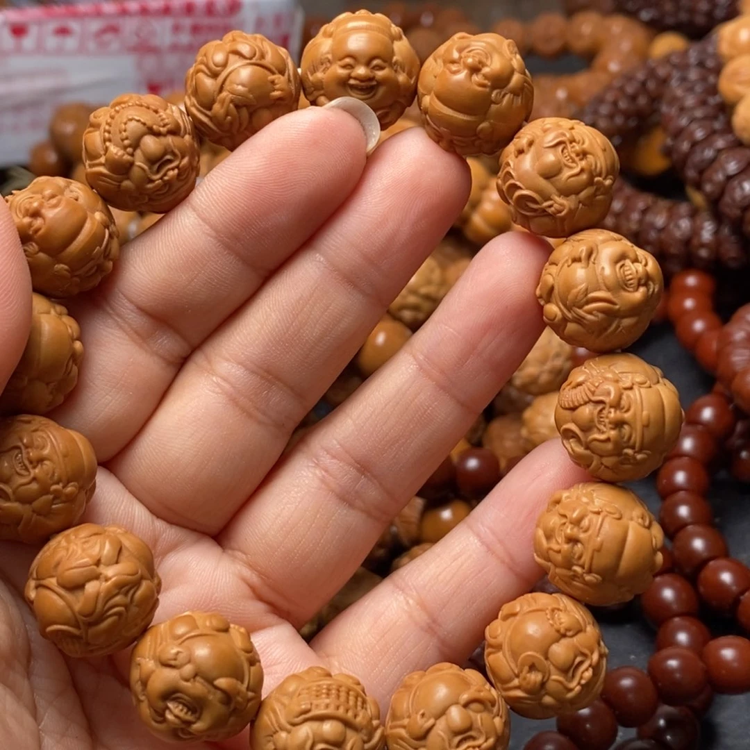 猴头核桃手串猴头