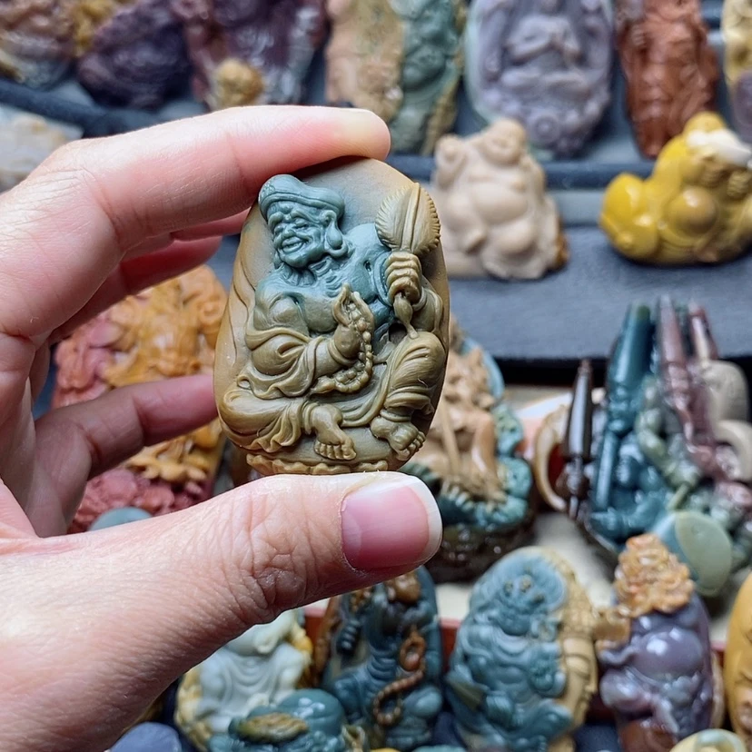 【闪购商品】定制石英质玉手把件未镶嵌