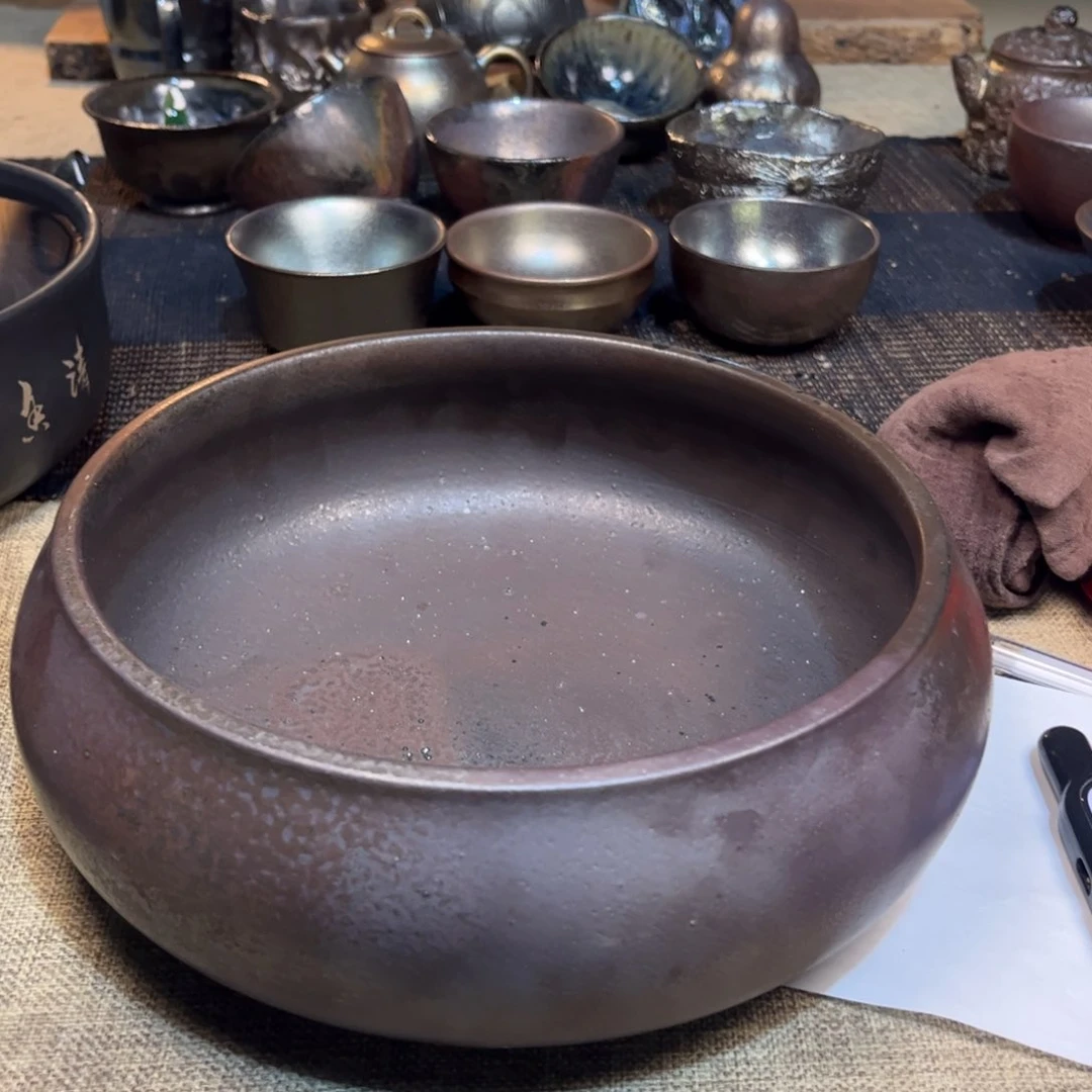 小*建水紫陶三木柴烧