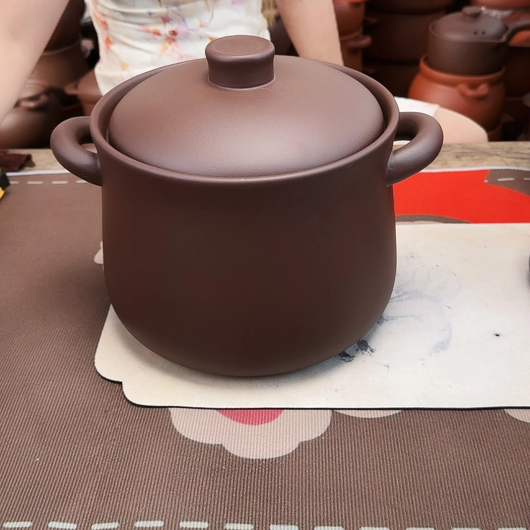 紫砂砂锅正品无暇6升