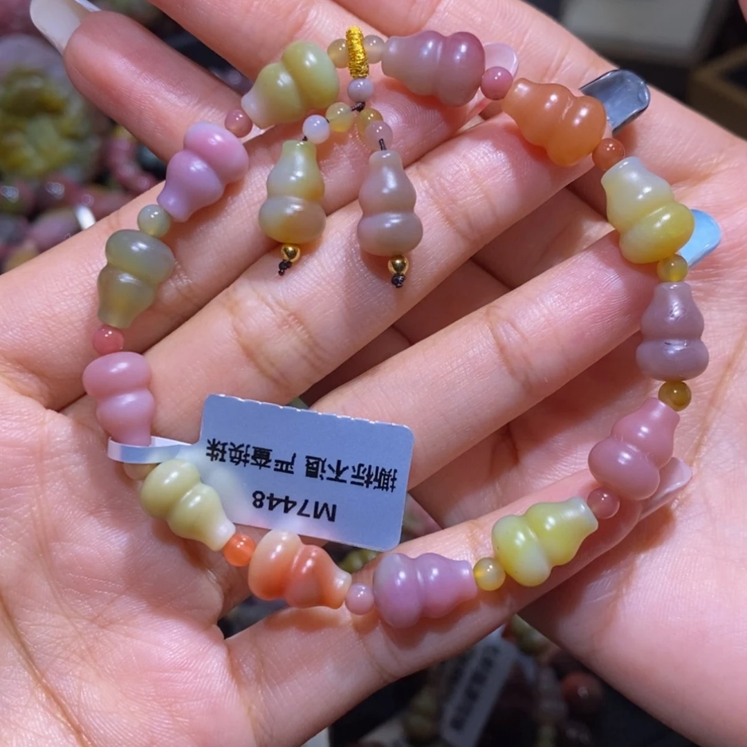 【闪购商品】玛瑙/玉髓手串未镶嵌y*盐源玛瑙