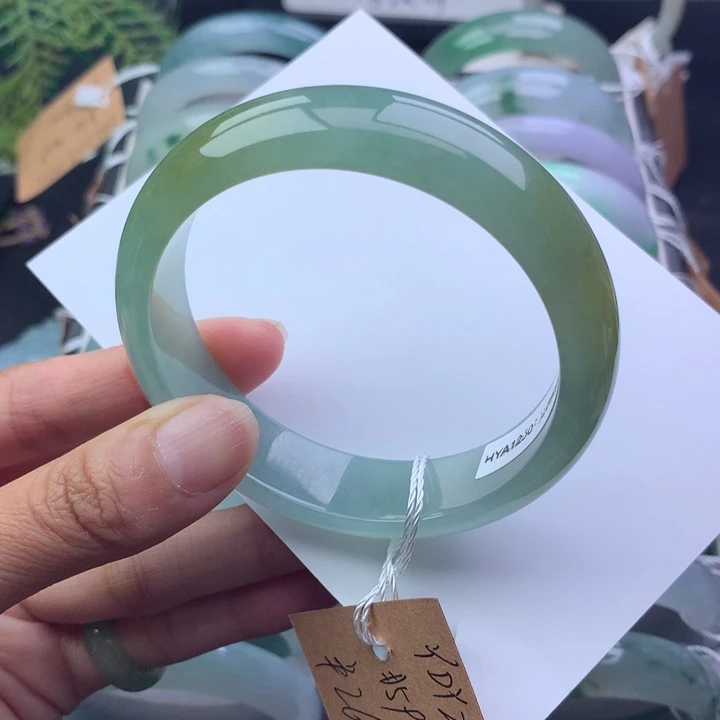 翡翠未镶嵌手镯天然翡翠手镯