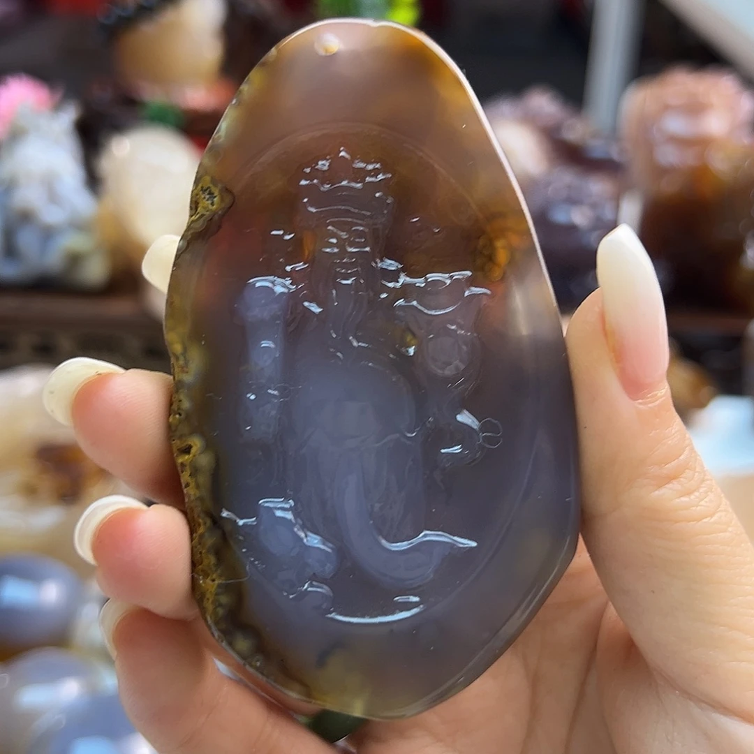 玛瑙/玉髓未镶嵌颈饰