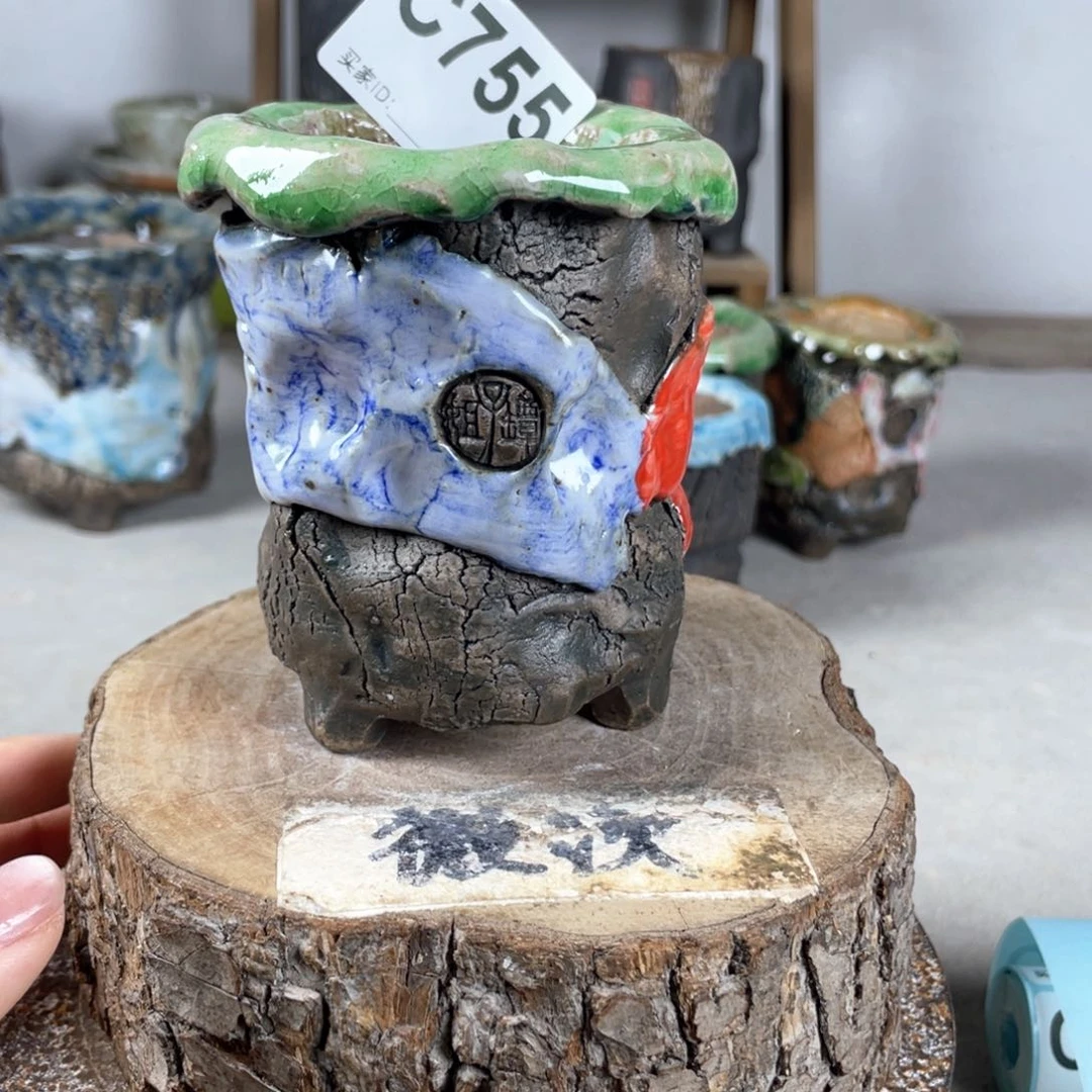 紫砂花盆开播福利陶瓷花盆