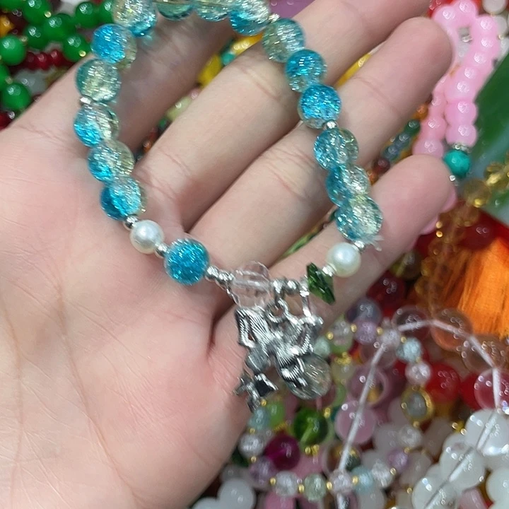 纯铜石英石精美手链