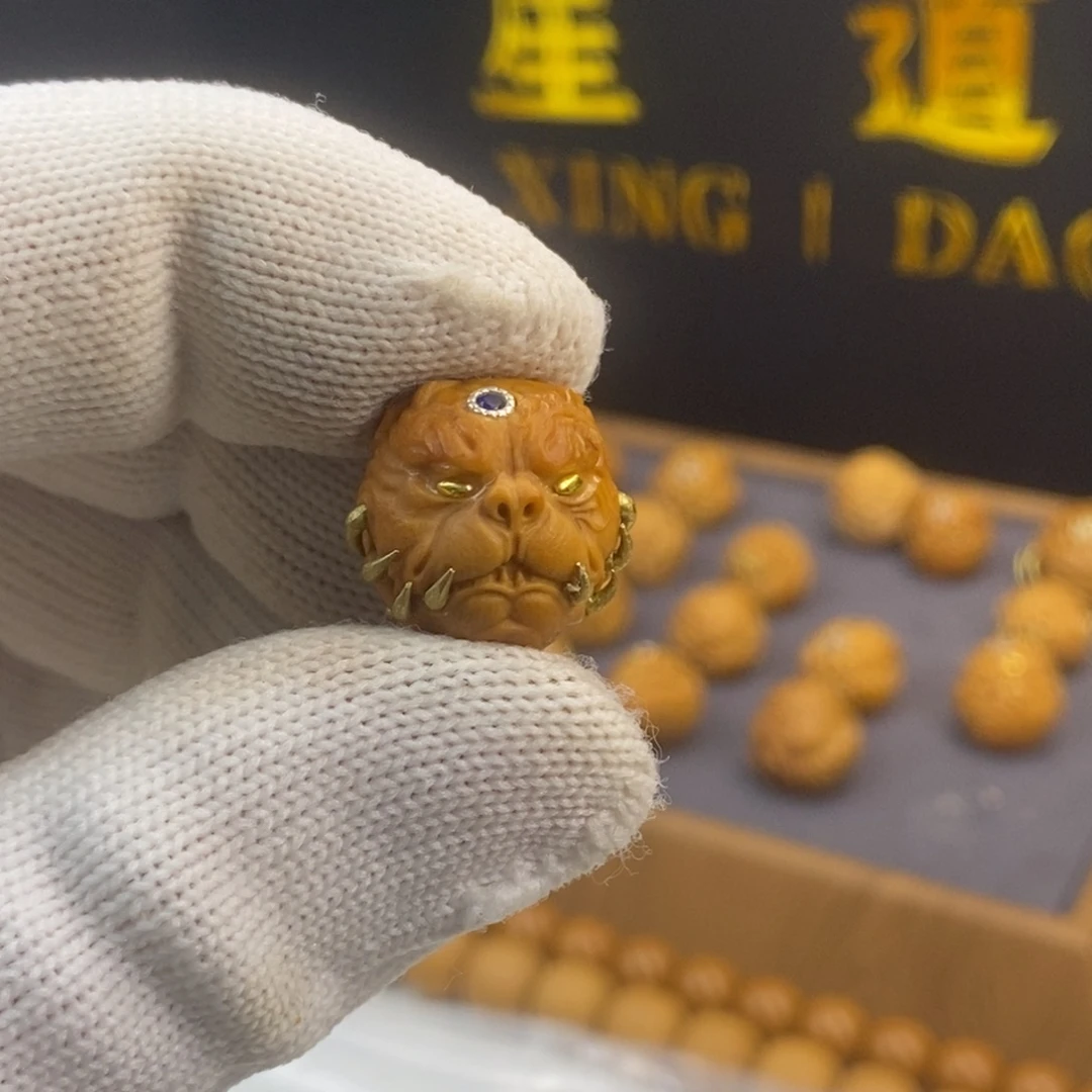 我***.猴头核桃手串狗王