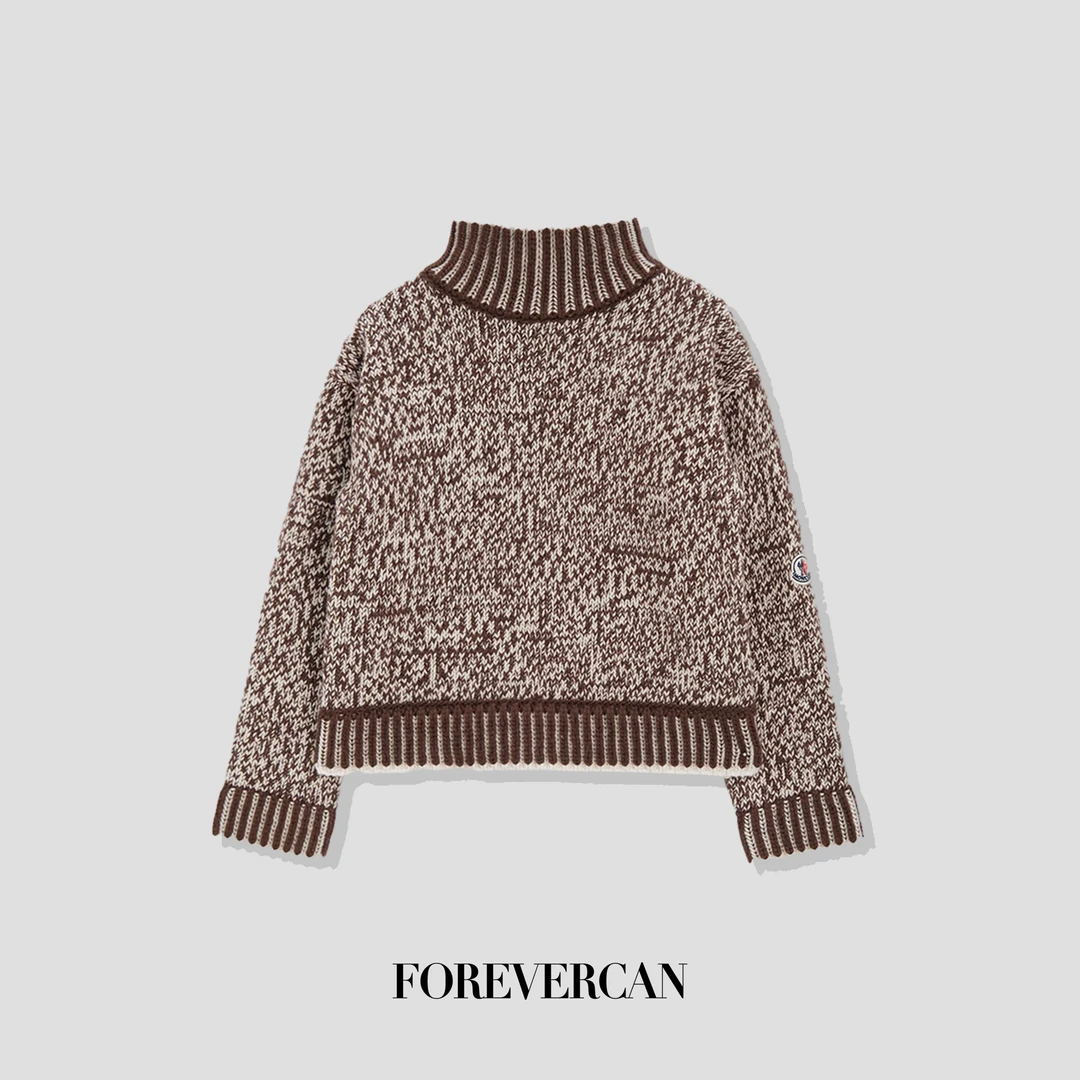FOREVERCAN“温德米尔”法式慵懒感粗线针织高领毛衣 MY4368