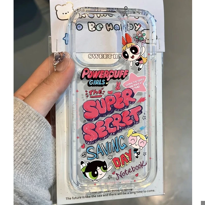 WildFire涂鸦小女警适用iPhone16苹果14promax手机壳13太空壳15软