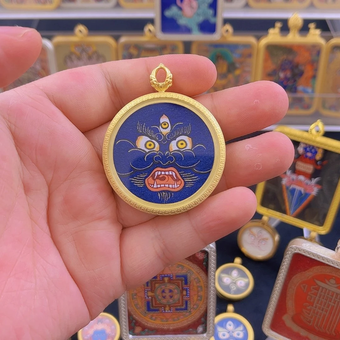 青海热贡纯手绘唐卡