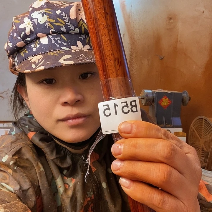 风车木（黑檀木）酒**生紫檀武术棍健身棍