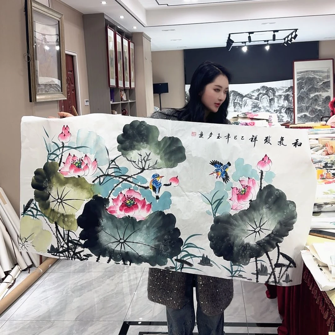 国画国画作品多次入选国内外