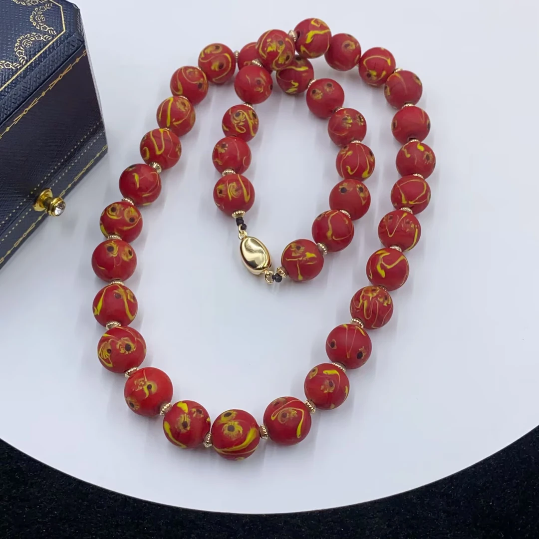 4723  三圣眼 项链多样性发货