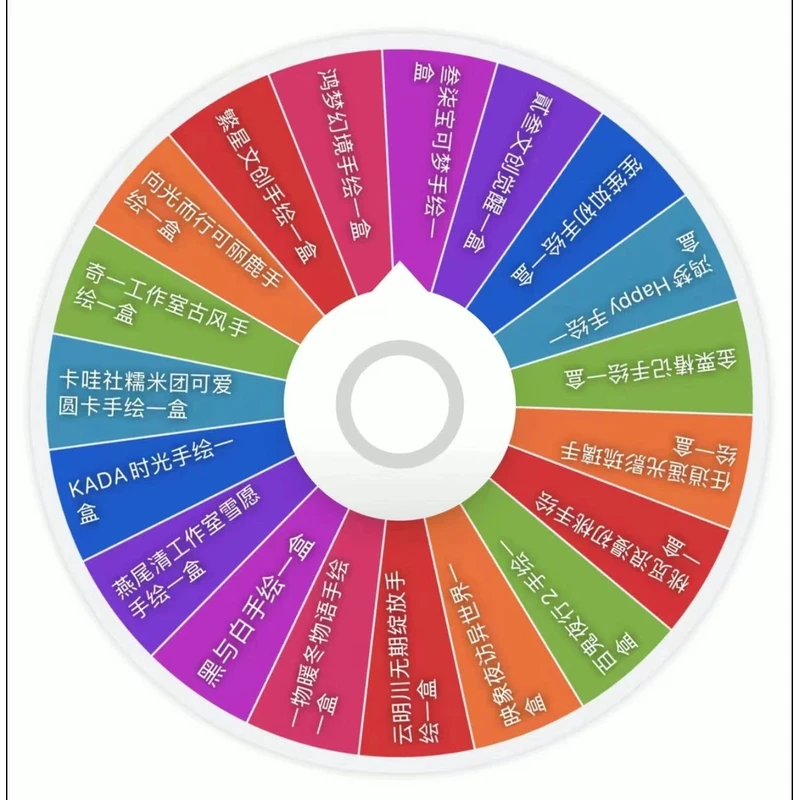 【伊】【开心大转盘】手绘混合大转盘（默认代拆）