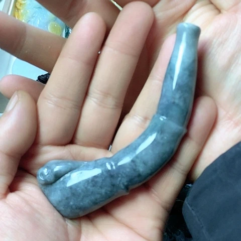 翡翠颈饰未镶嵌天然缅甸翡翠a货