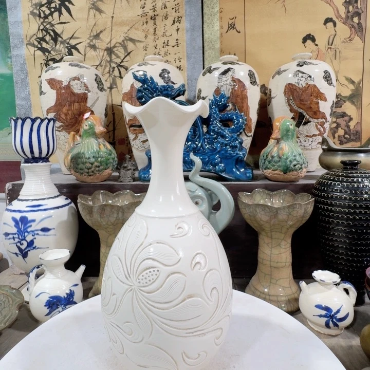 茶盏手工制作陶瓷摆件