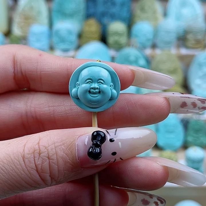 绿松石未镶嵌珠宝奇石