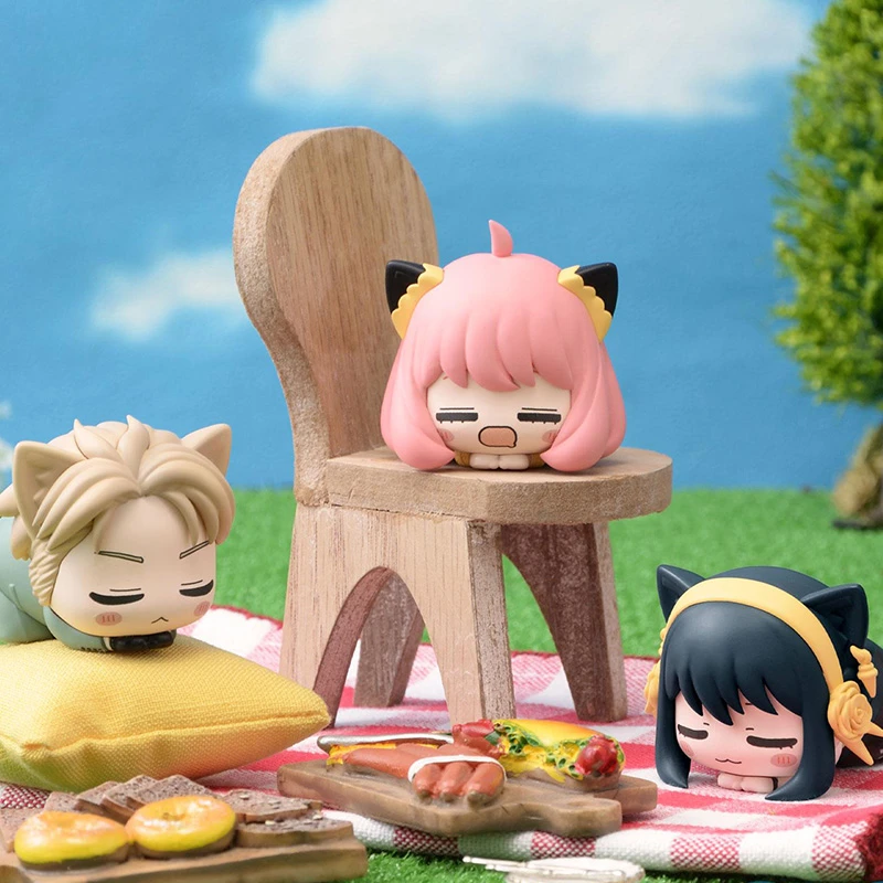 世嘉 间谍过家家 猫耳趴趴 景品手办