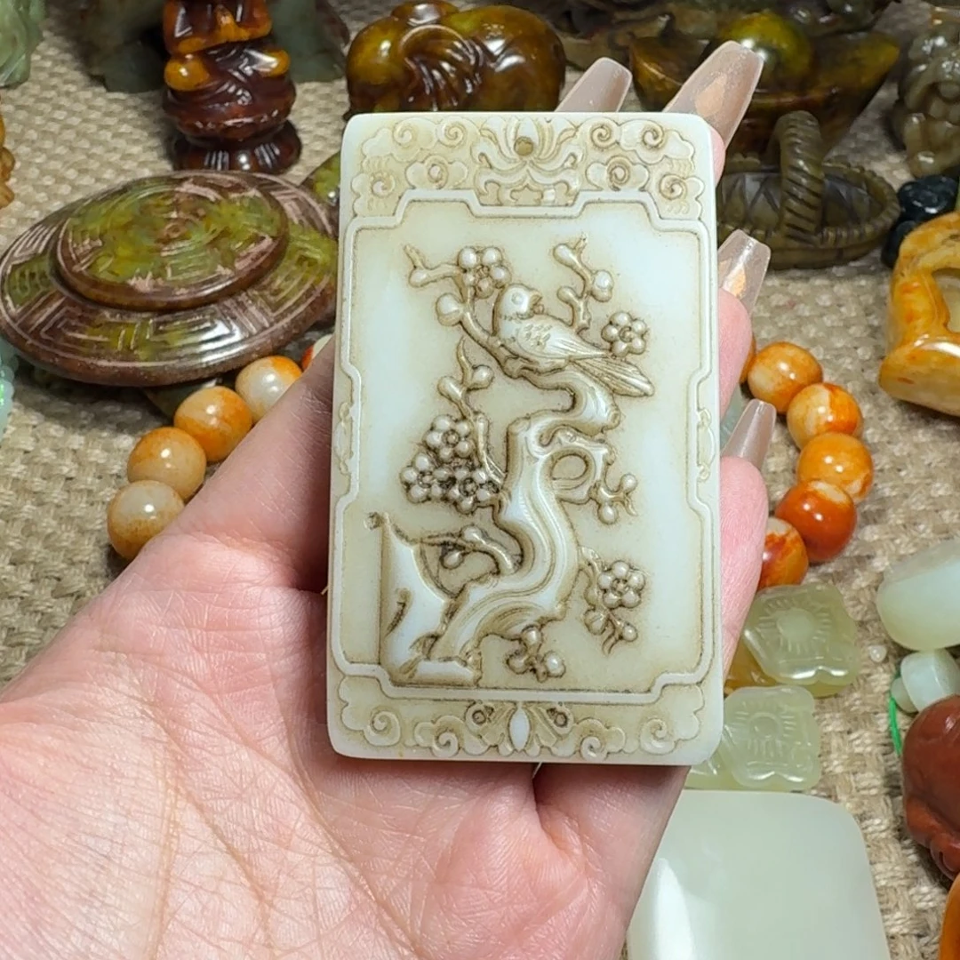 吊坠白玉菩提挂件