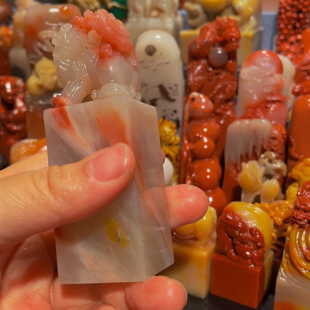 寿山石印石精美寿山