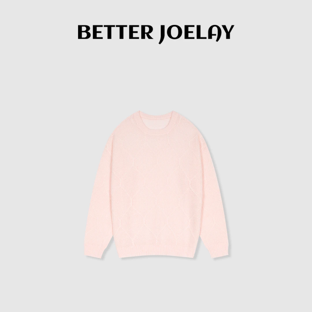 （直播）BETTER JOELAY-【花堤】针织毛衣套头气质百搭洋气韩版LL5019