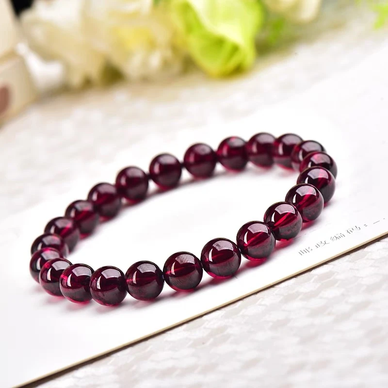 【JX-001】天然巴西紫牙乌石榴石单圈手链多样性发一件