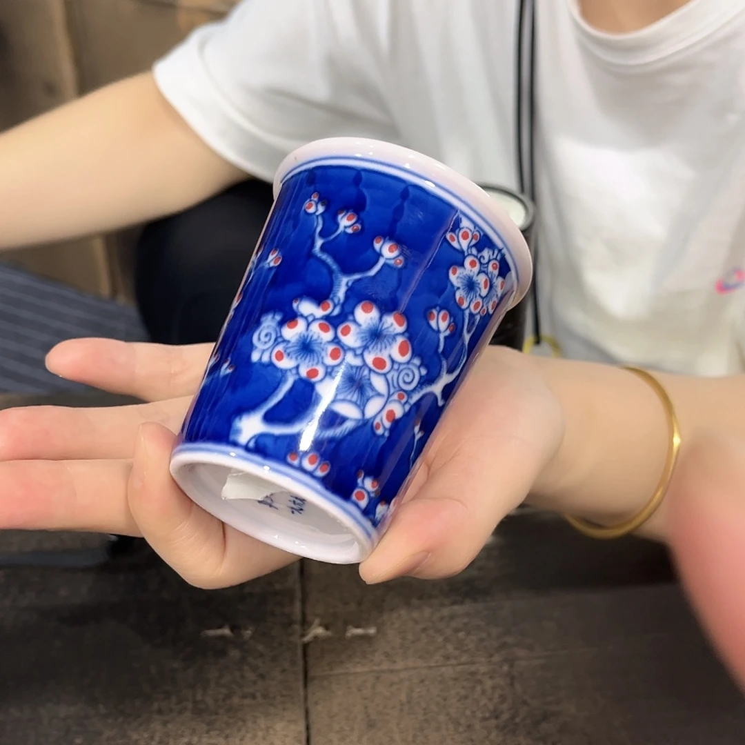 摆件////景德镇陶瓷杯子。