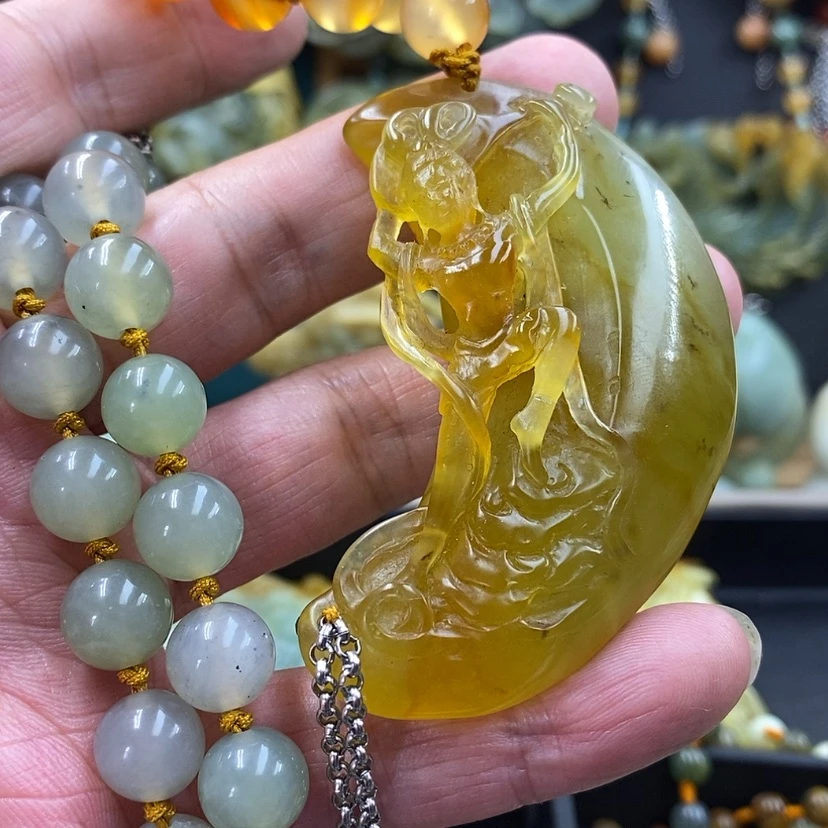 【闪购商品】未镶嵌岫玉吊坠