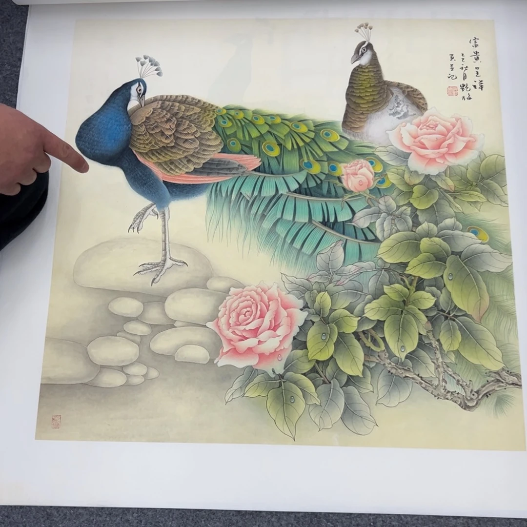 国画国画纯手绘作品