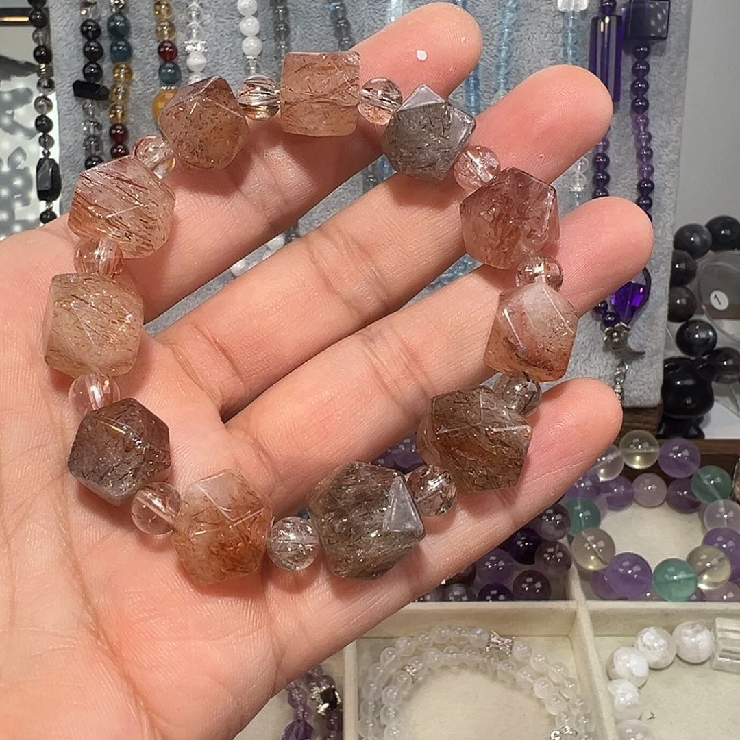 未镶嵌水晶珠宝半成品