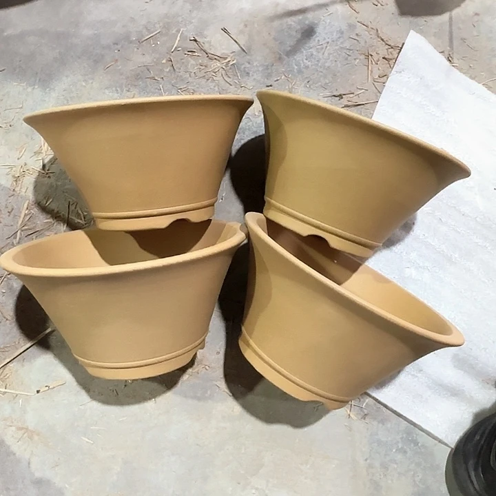 紫砂24×12四只黄段泥