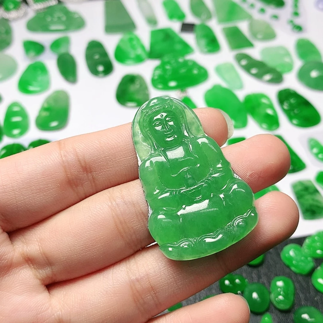 【闪购商品】颈饰未镶嵌翡翠无**晨翡翠
