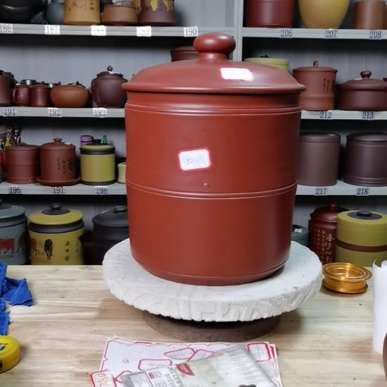 茶叶罐紫砂九饼素面茶叶罐处理不退不换7176