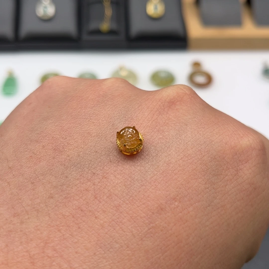 翡翠银S925镶嵌颈饰福利