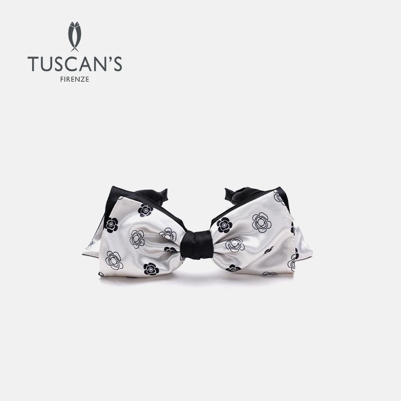 TUSCAN'S气质可爱轻奢复古山茶花少女法式蝴蝶结发箍时代集团